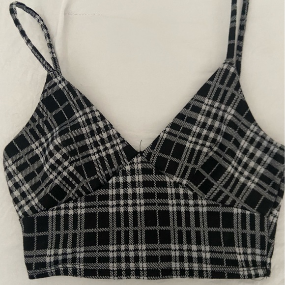 Tilly’s plaid corset cami - Picture 1 of 1